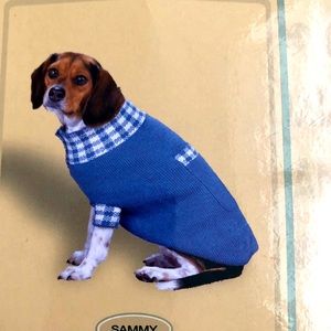 COPY - Dog sweater blue Companion Road S, Small NIP